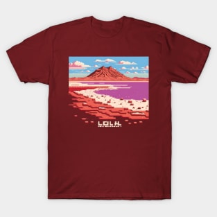 Laguna Colorada Pixel Art T-Shirt